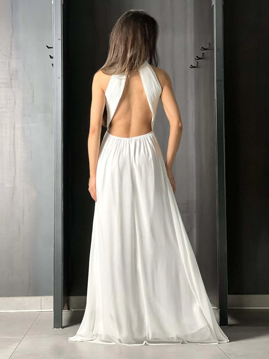 Robe de soirée blanche