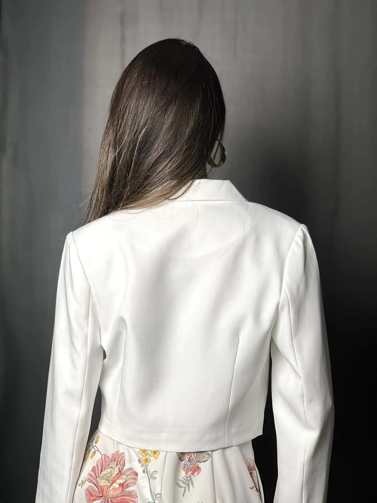 Veste tailleur blanche
