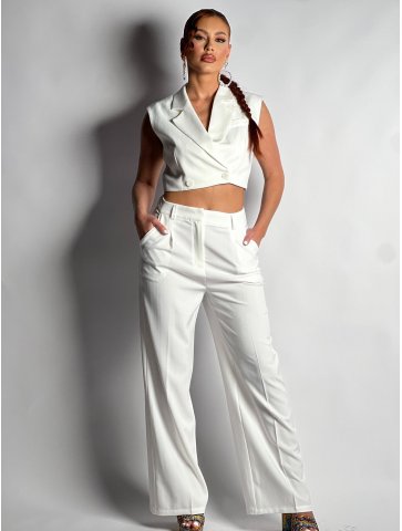 Pantalon blanc DARIA