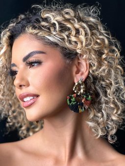 Boucles d'oreilles Safari