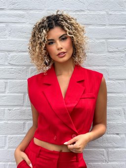 Bolero rouge NINA
