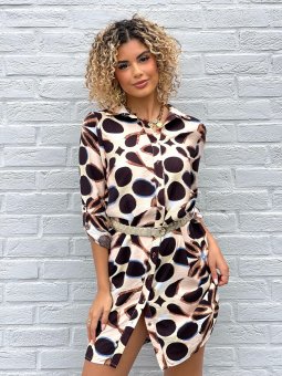 Robe à motif LOUISA