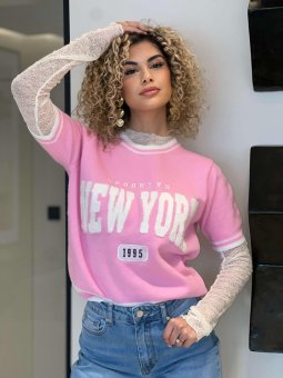 Pull sans manches ROSE