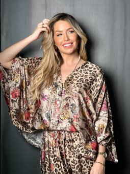 Veste gilet à motif