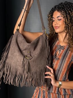 Sac à franges choco