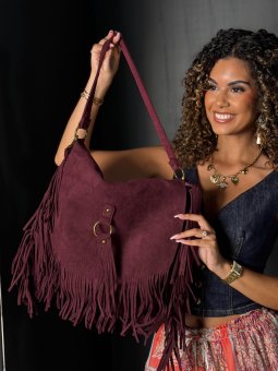 Sac aubergine
