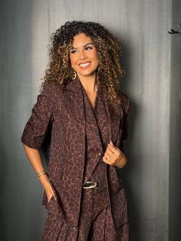 Veste léopard IMPERIAL