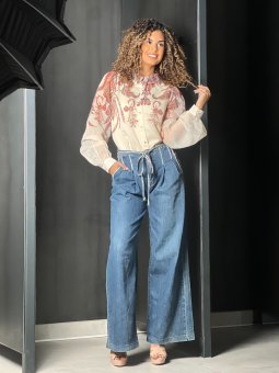 Jeans à strass
