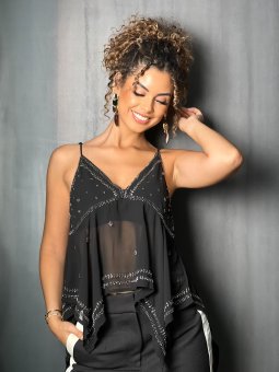 Blouse noir