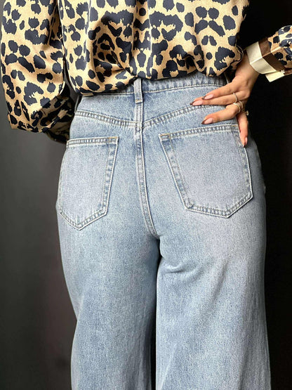 Jeans ballons clair