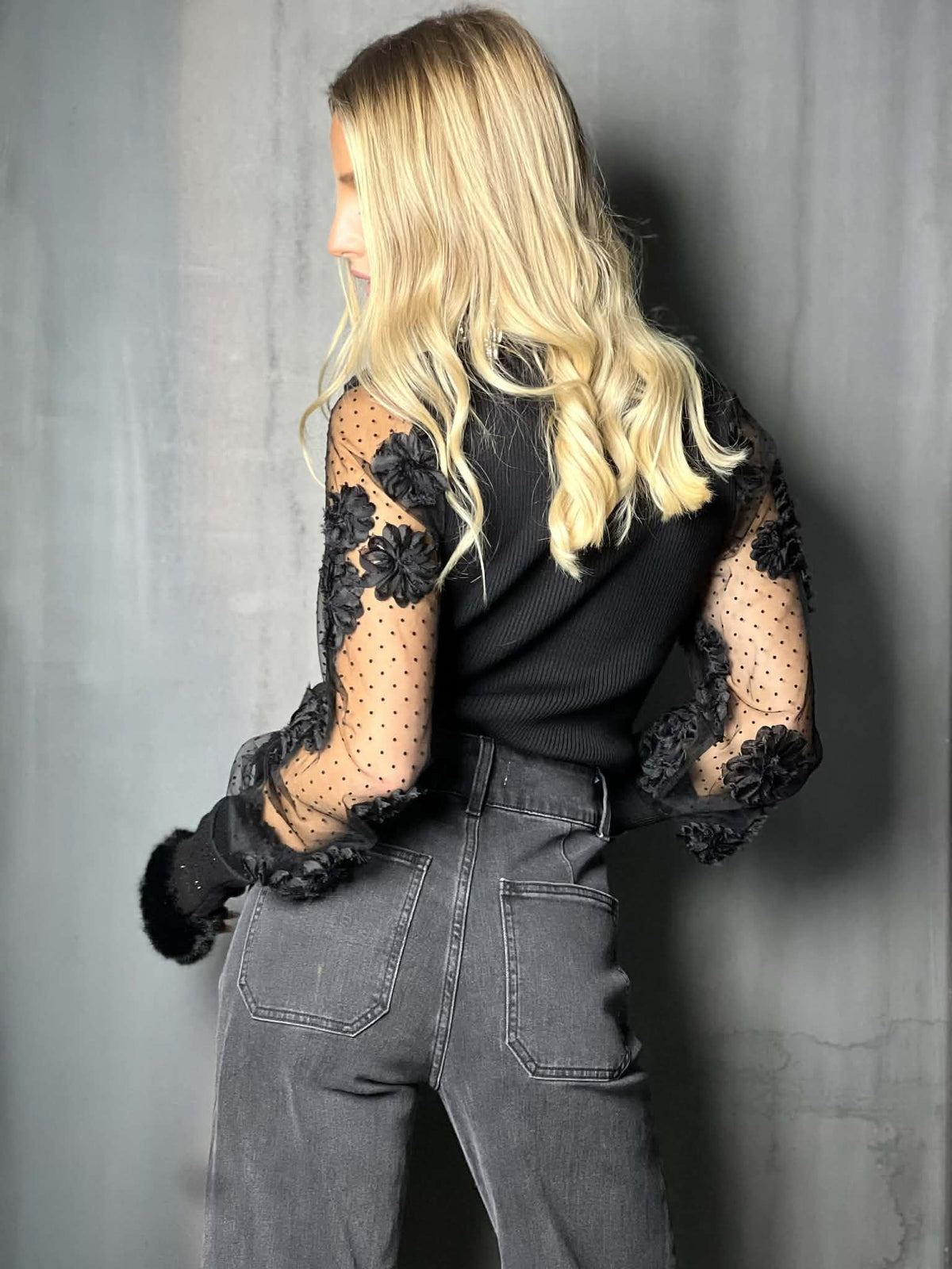 Blouse noir