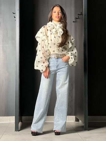 Jeans à strass #111334