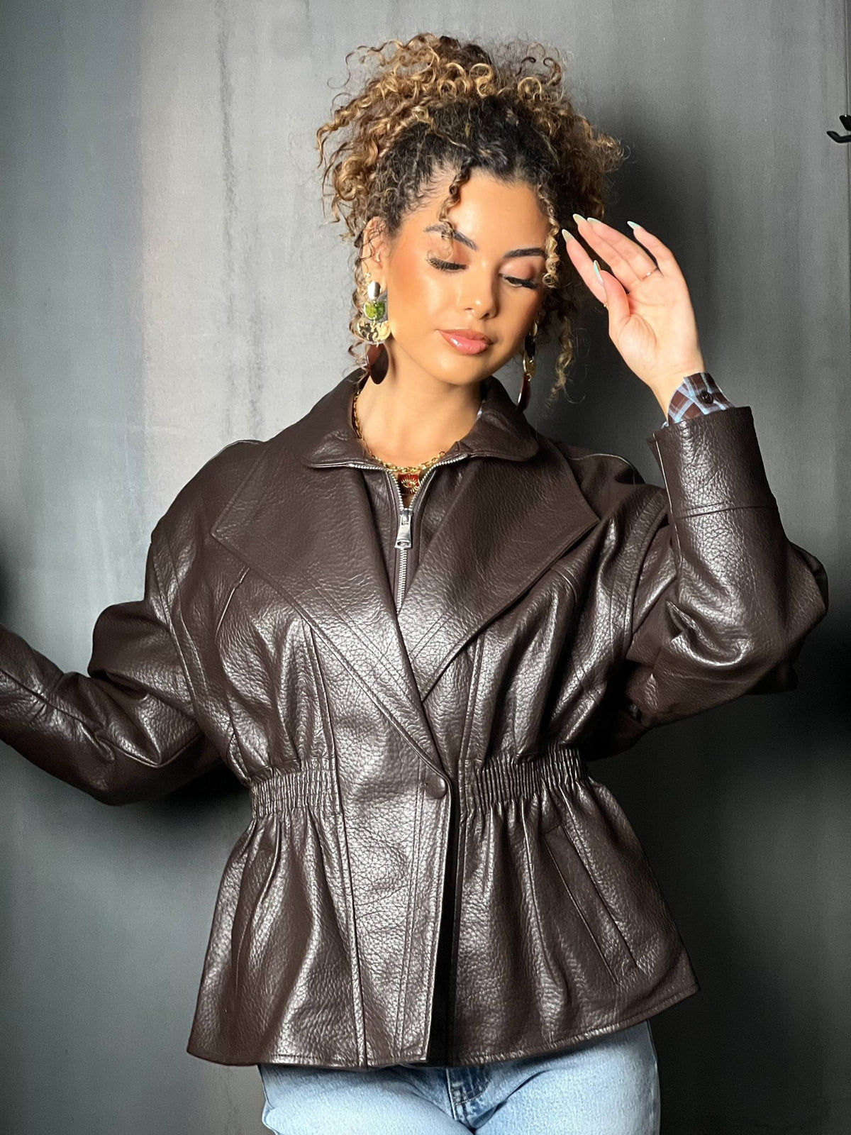 VESTE CAMILLE CHOCO