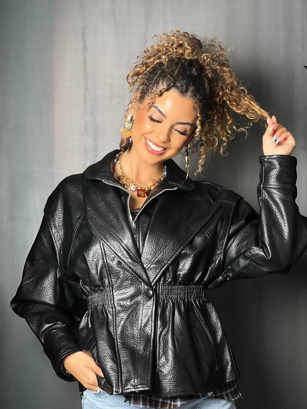 VESTE CAMILLE NOIR