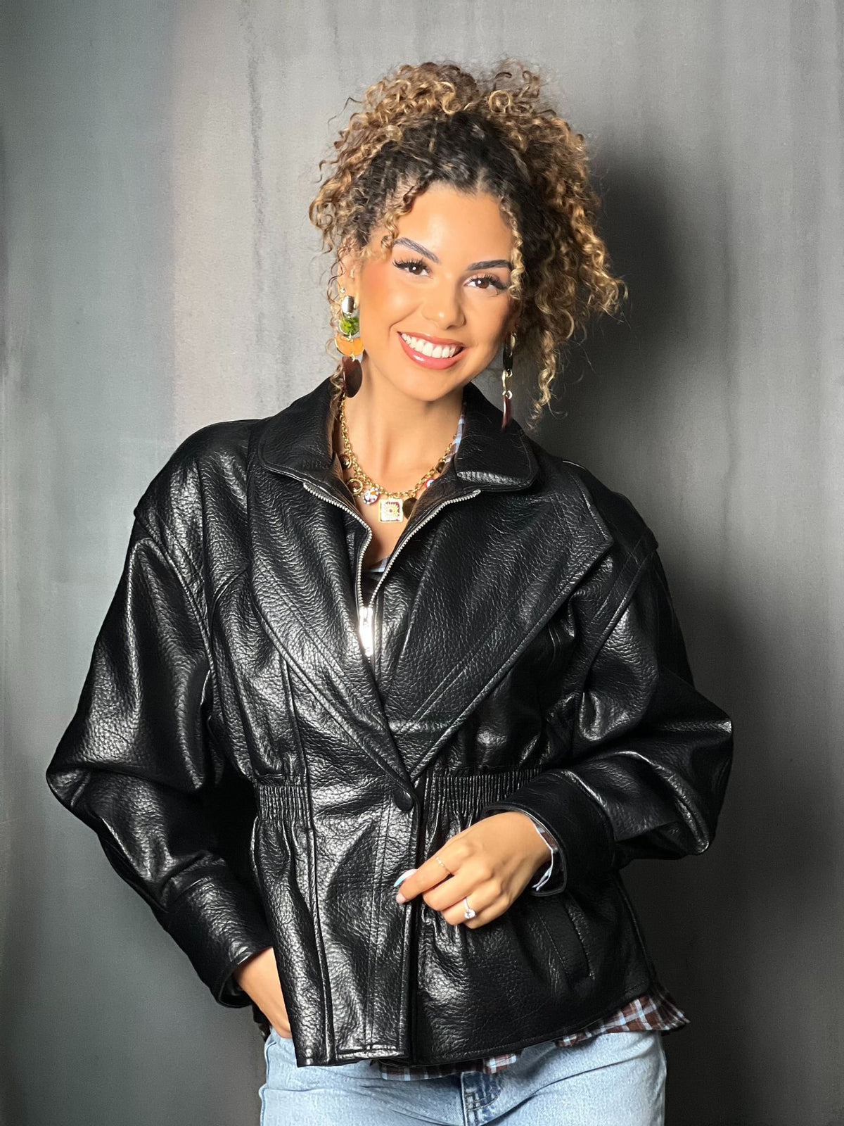 VESTE CAMILLE NOIR