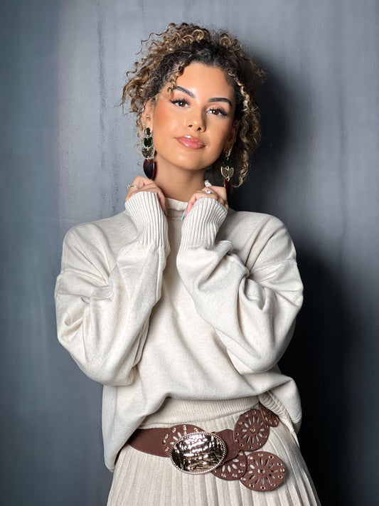 Pull beige