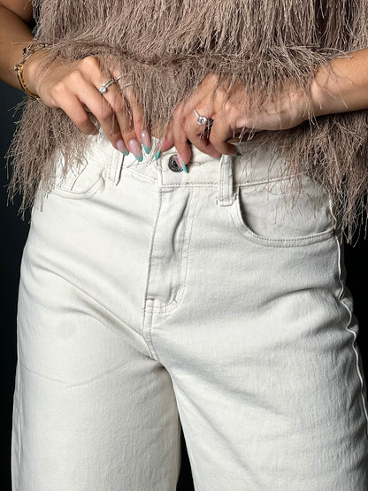 JEANS YASMINE BEIGE