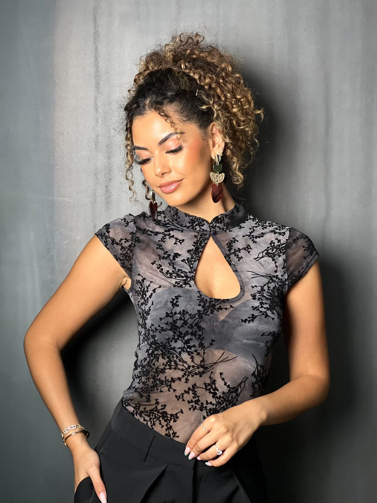 BLOUSE SONIA NOIR