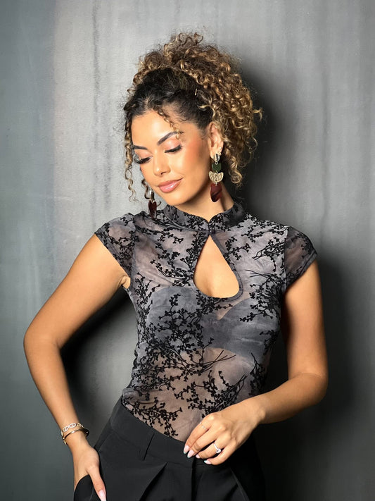 BLOUSE SONIA NOIR