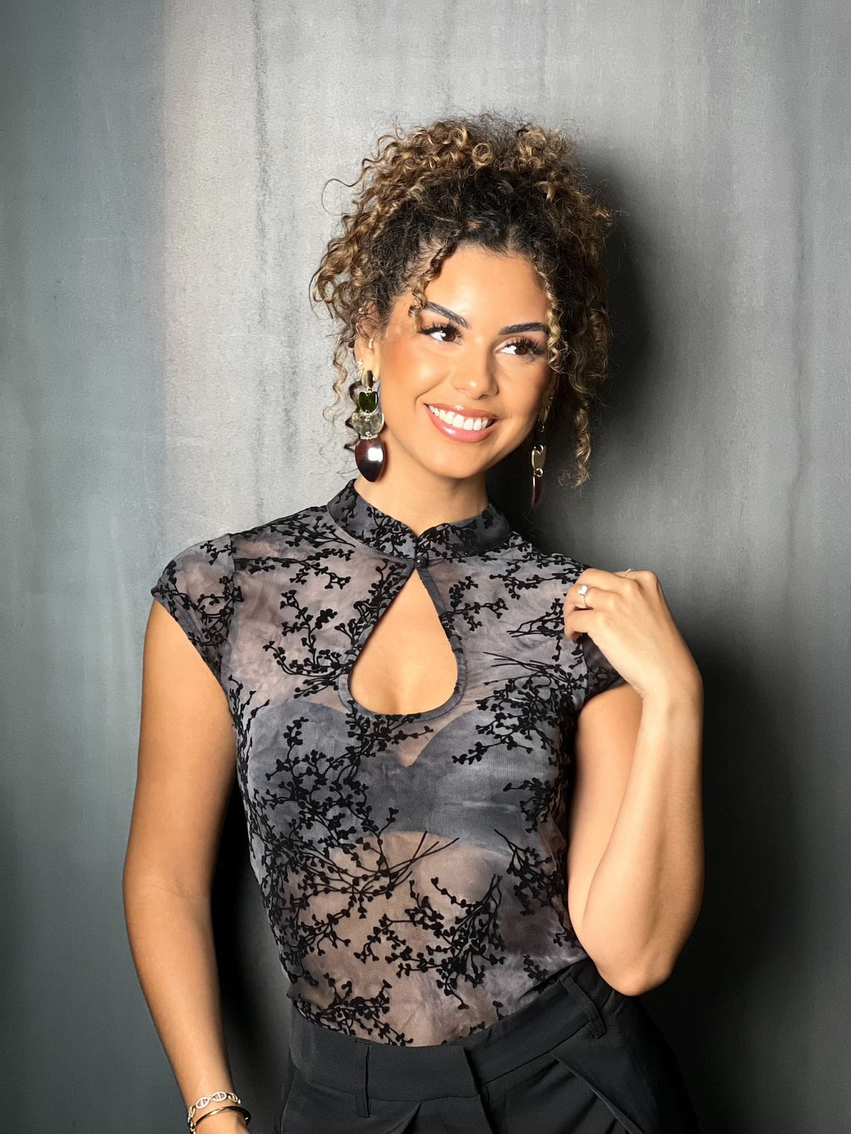 BLOUSE SONIA NOIR