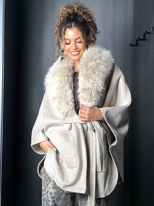 CAPE KIARA BEIGE