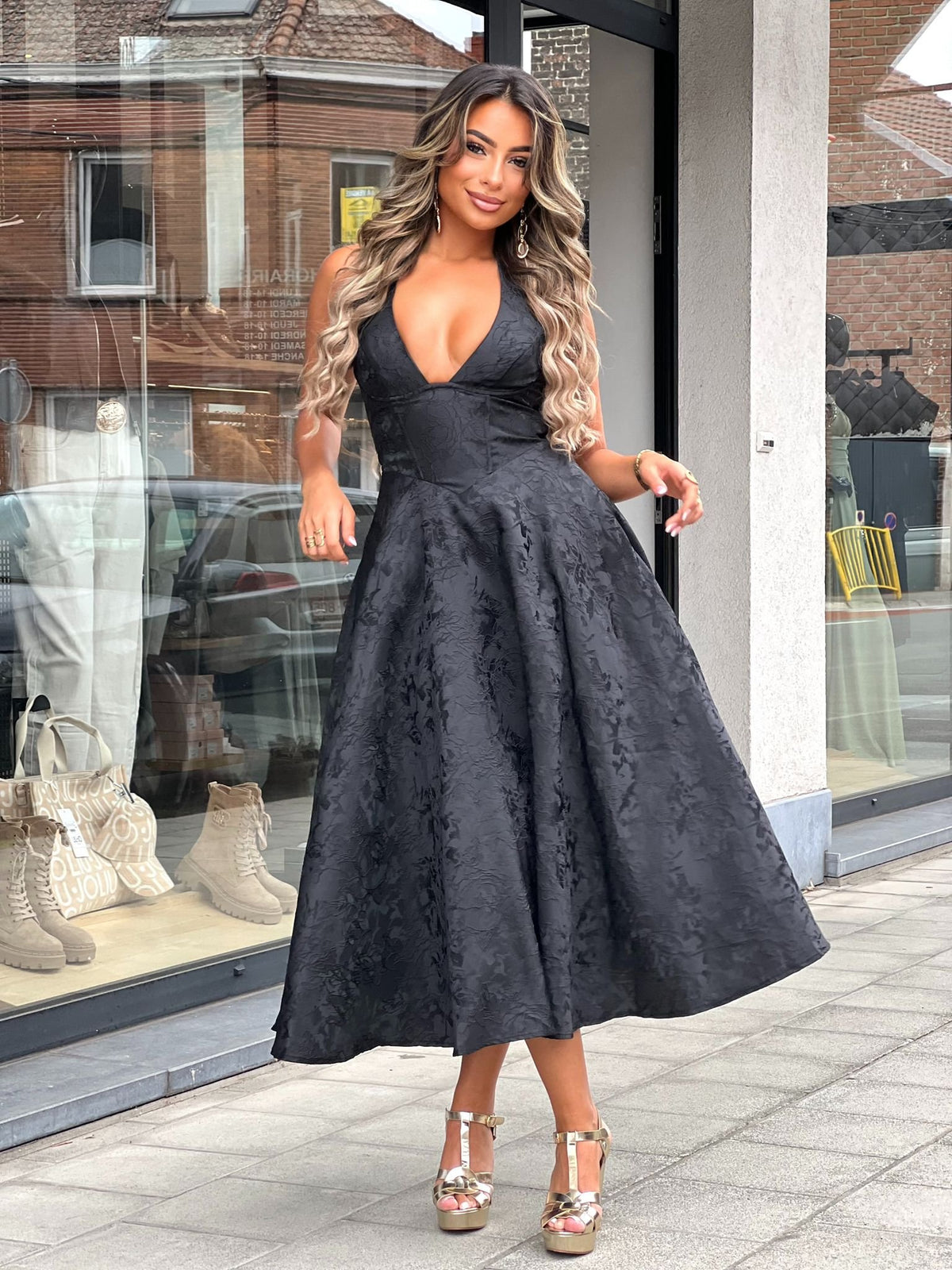 ROBE SIENNA NOIR