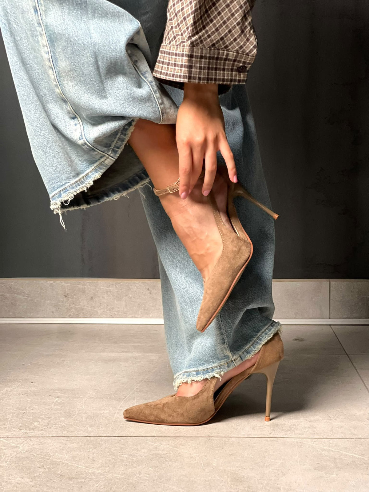 Escarpins beige