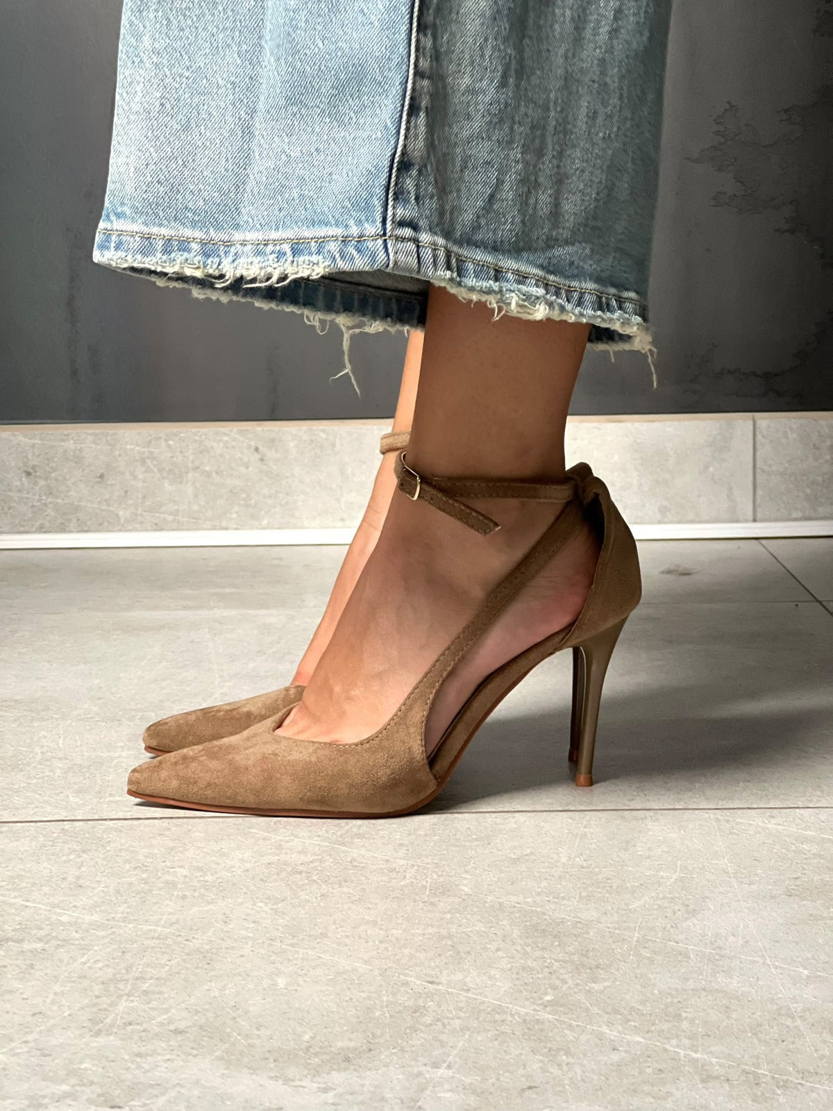Escarpins beige