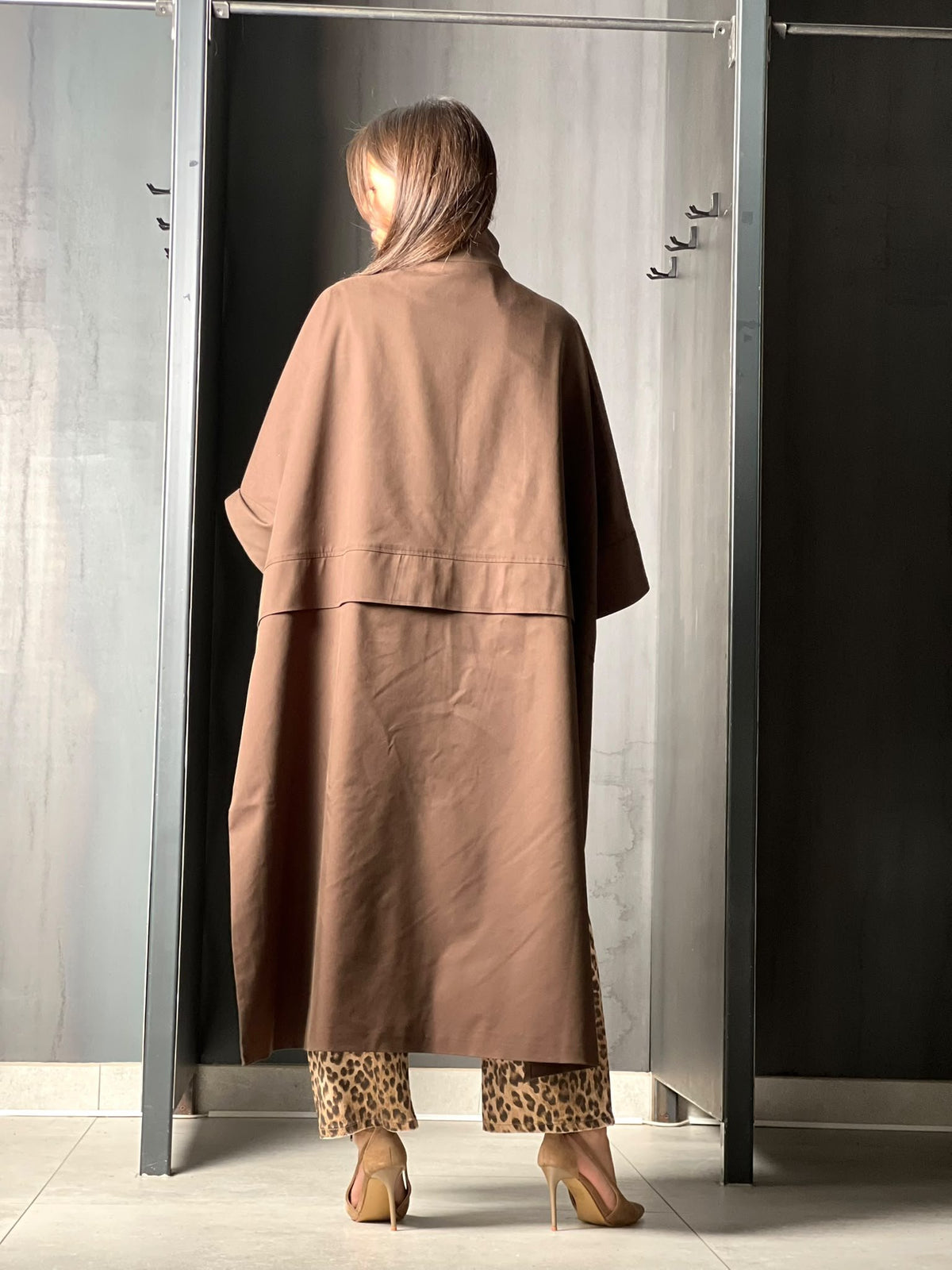 Longue veste choco