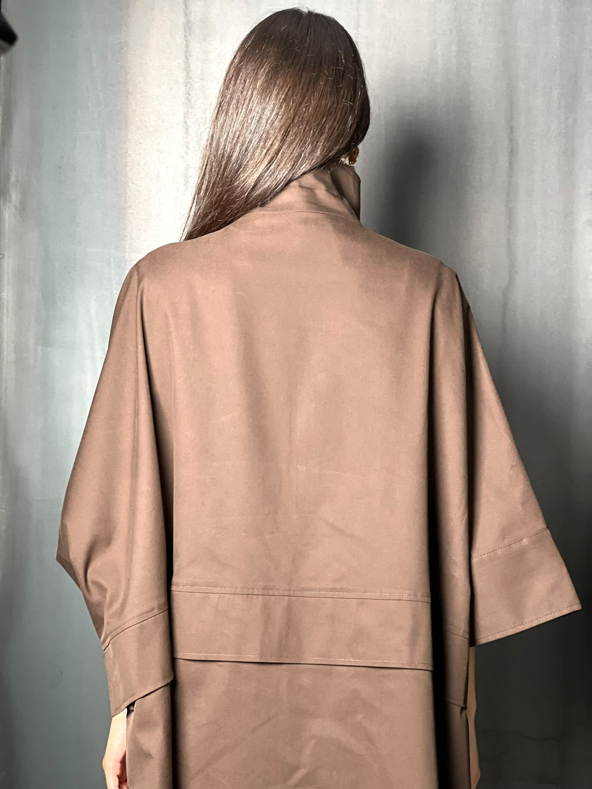 Longue veste choco
