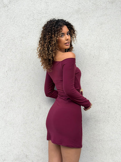 ROBE LONGUE MANCHE