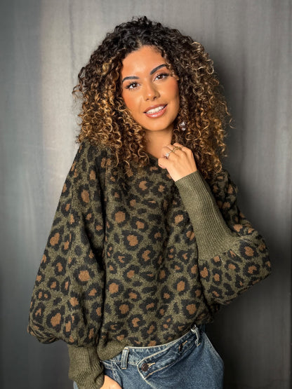 Pull léopard LOUISA