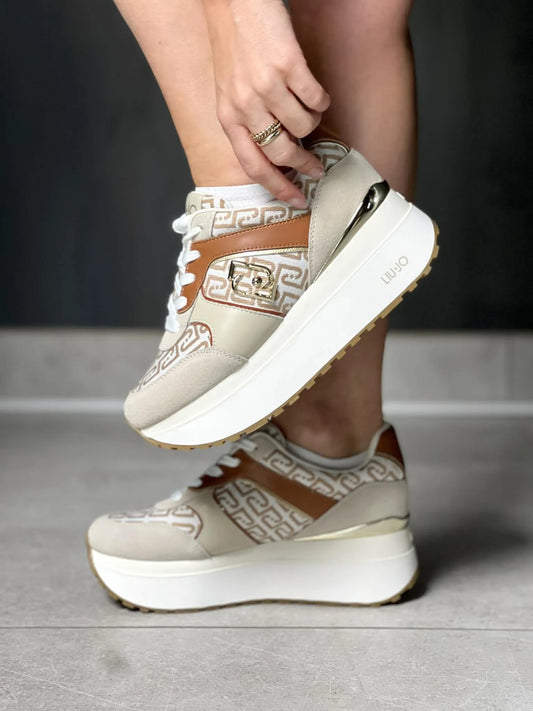 Basket Kiu Jo camel
