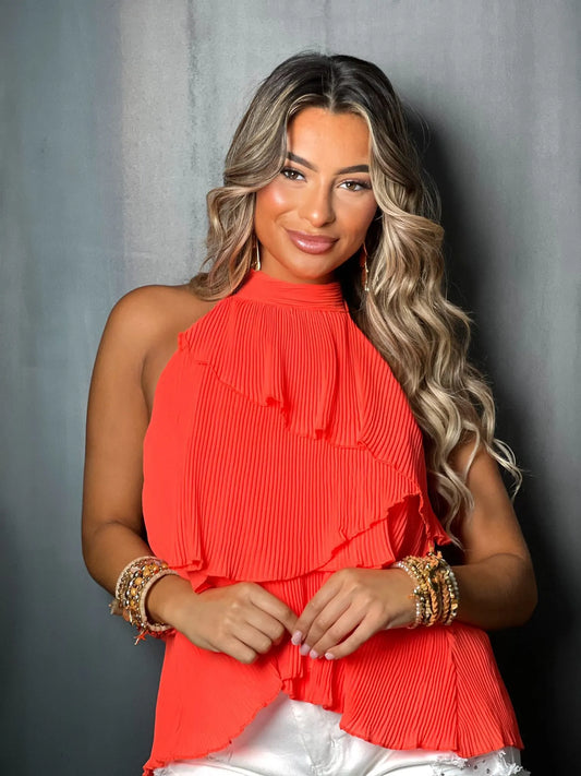 BLOUSE LUCIE ORANGE