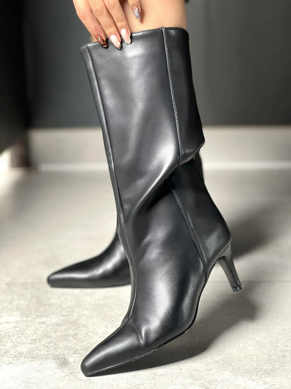 Botte noir LOUISA