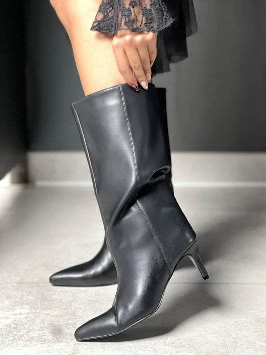 Botte noir LOUISA