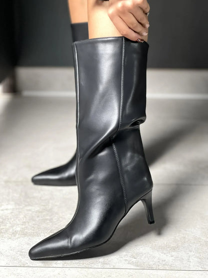 Botte noir LOUISA