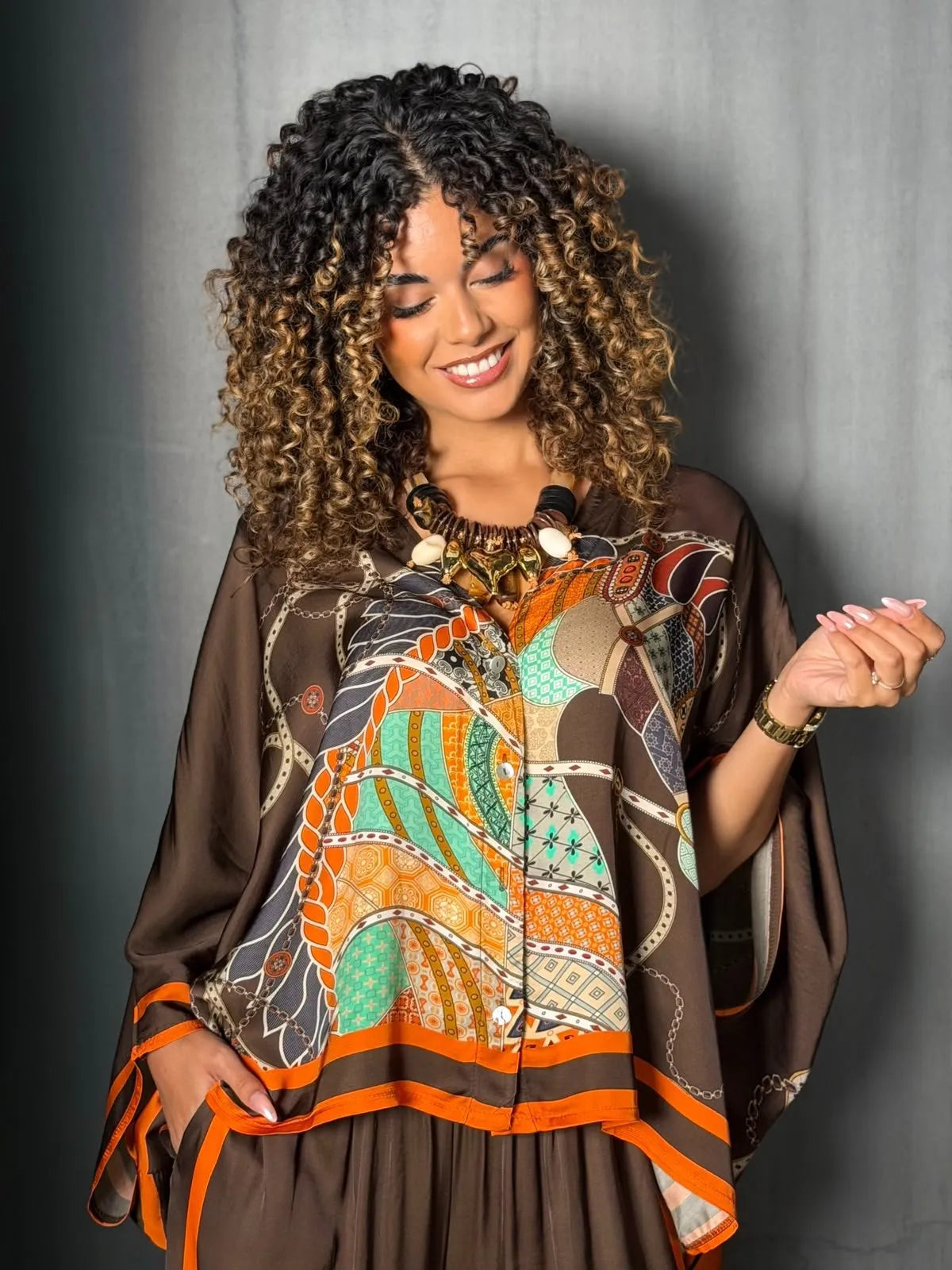 Chemise colorée