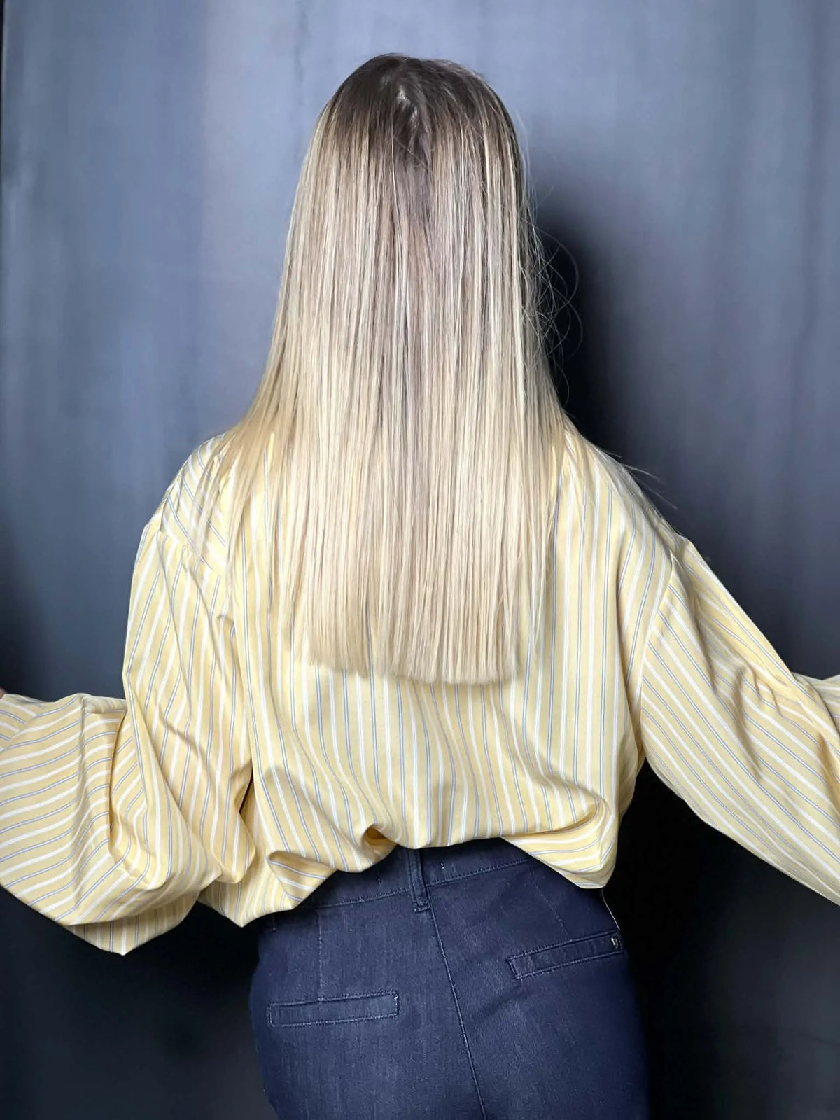Chemisier jaune SOLYNE
