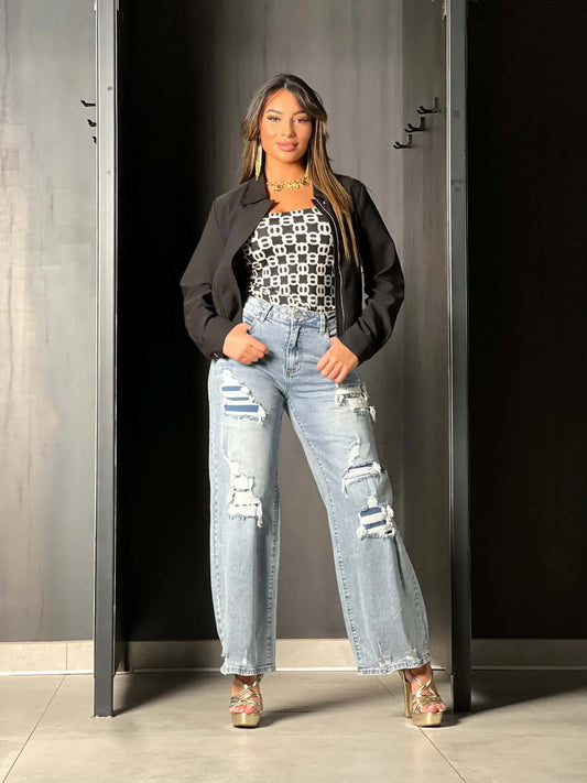 Jeans déchirée