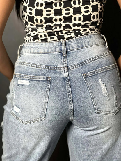 Jeans déchirée