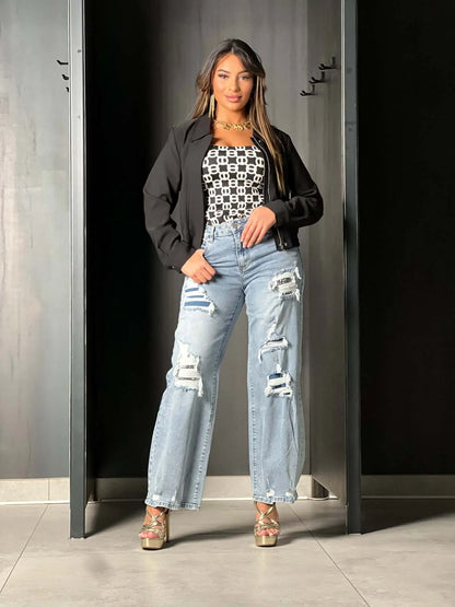 Jeans déchirée