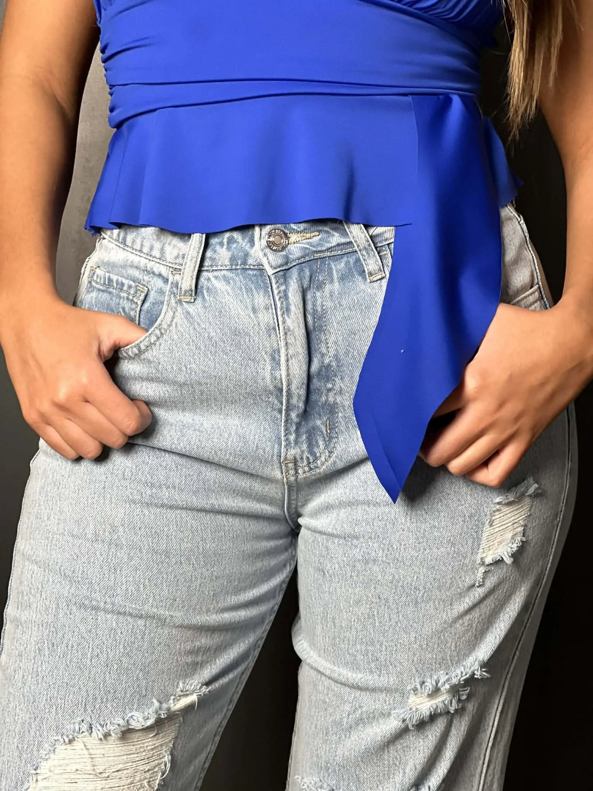 Jeans déchirée