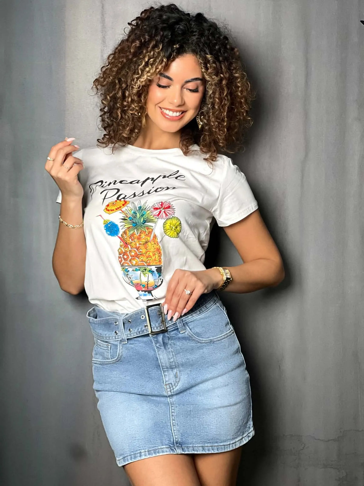 Jupe en jeans