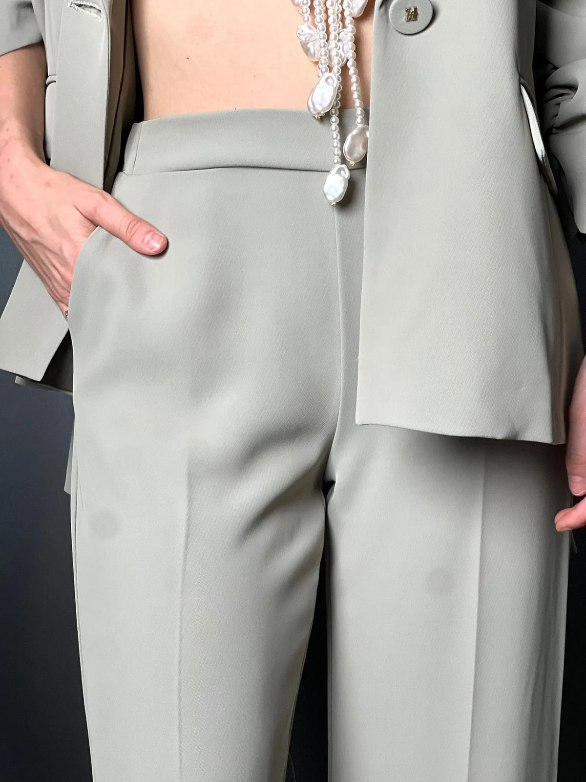 Pantalon sauge IMPERIAL