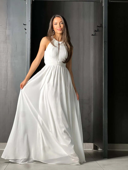 Robe de soirée blanche
