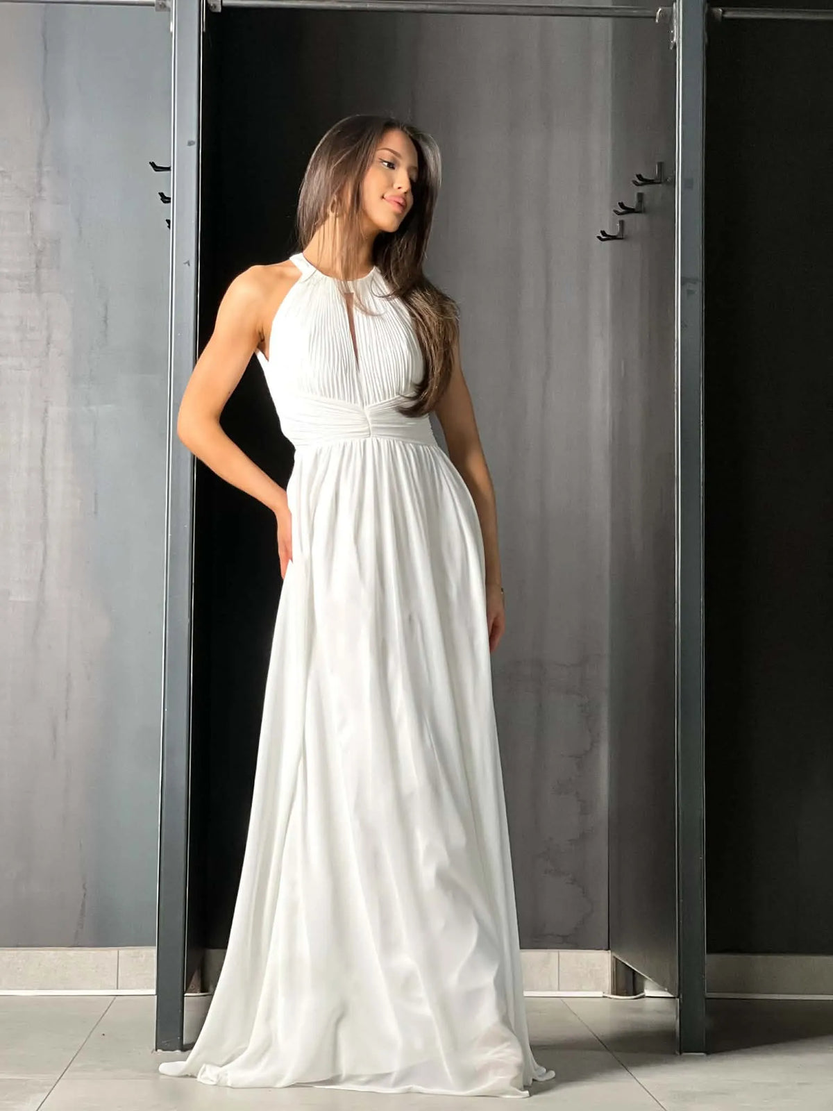Robe de soirée blanche