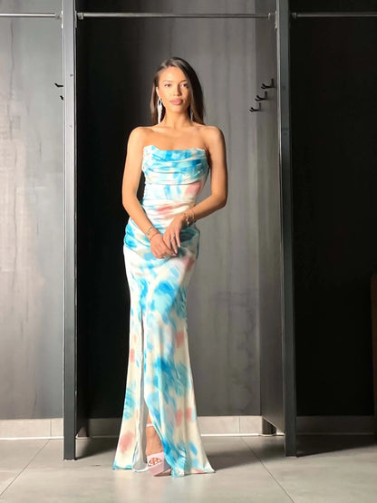ROBE MARIE BLEU