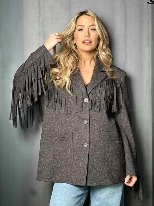 Veste à franges IMPERIAL