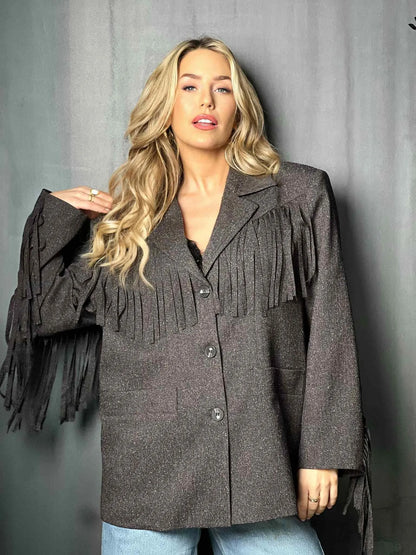 Veste à franges IMPERIAL